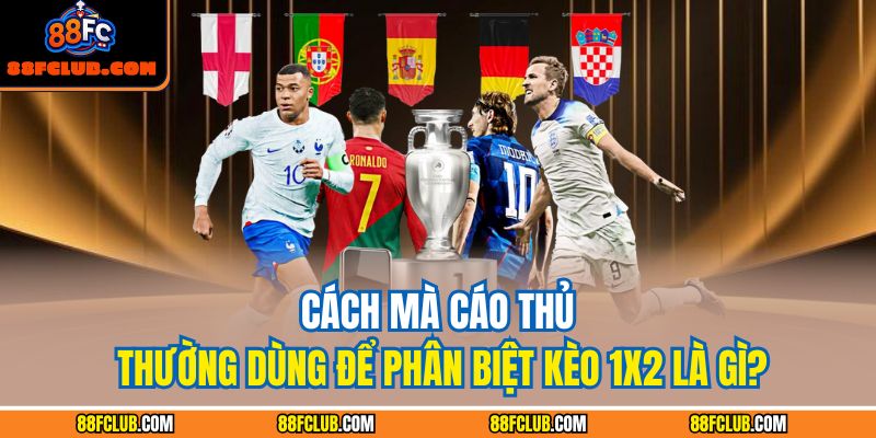 Cách mà cáo thủ thường dùng để phân biệt kèo 1x2 là gì?